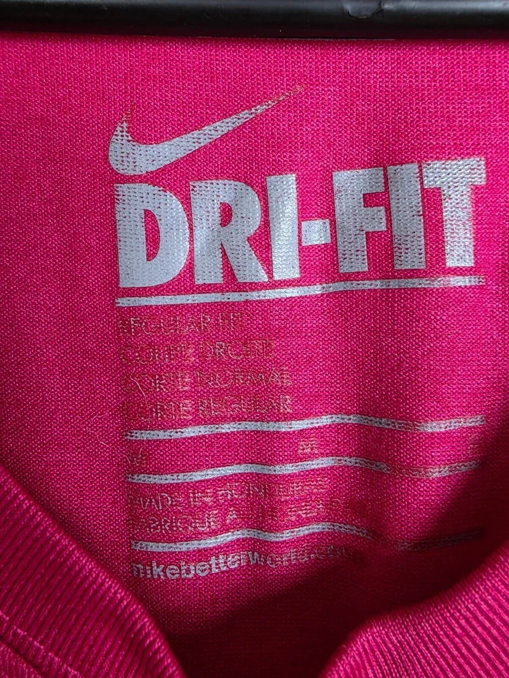 Nike Dri-Fit Sleeveless Athletic Tank Top in Pink